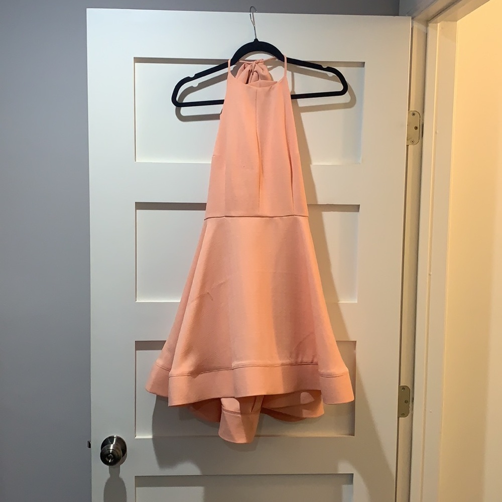 Red Dress Low Back Dress with Bow